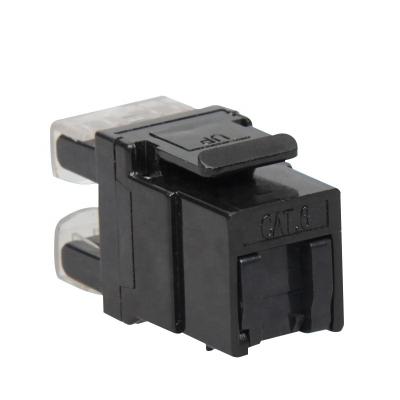 China Toolless 8p8c Cat 6a Shielded Keystone Jack AMP Connector Rj45 for sale