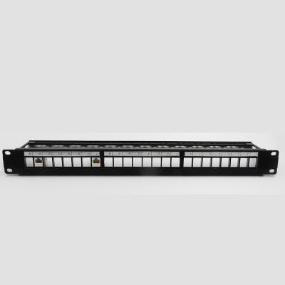 China D Link 12 Port Keystone Rj45 Patch Panel 48 Port Phone Punch Panel for sale
