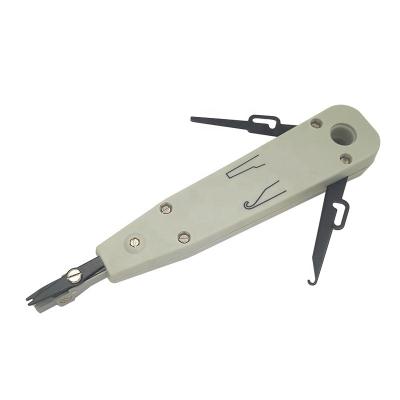 China Grey Network Cable Stripping Tool Jack Rj45 Keystone Crimping for sale