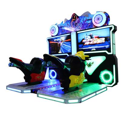 China 2 Player Arcade Bike Racing Machine Linkable 300W With CE Certification for sale