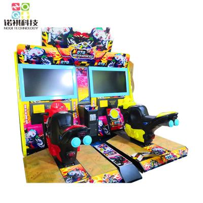 China 2 Players MOTO Bike Racing Game Machine With 42'' LCD Electric Motor Arcade game for sale