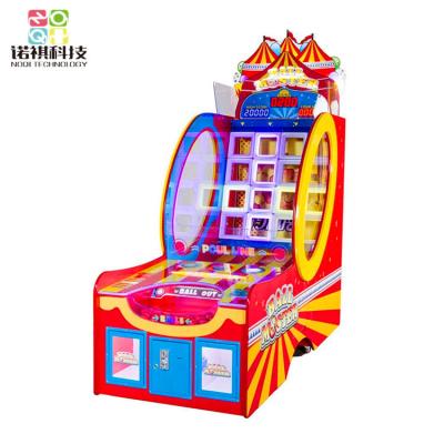 China Ball Master ticket redemption shooting ball game machine with prize locker, throw ball arcade for sale