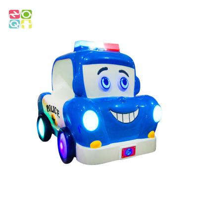 China Commercial Police Car Coin Operated Rides With 20 Inch Lcd Screen for sale