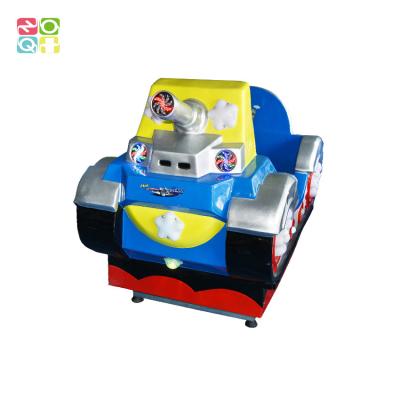 China Kiddie Coin Operated Ride On Arcade Machine Fiberglass Material With Video Game for sale