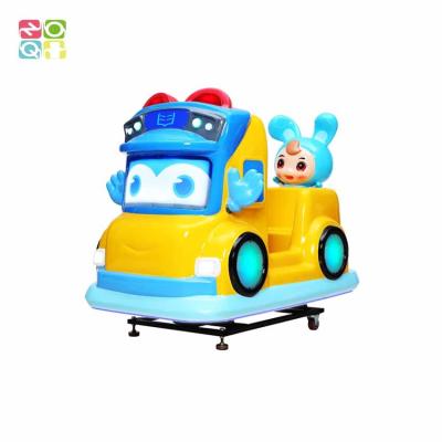 China 15 Inch Screen Video Coin Operated Rides School Bus Theme For Amusement Park for sale
