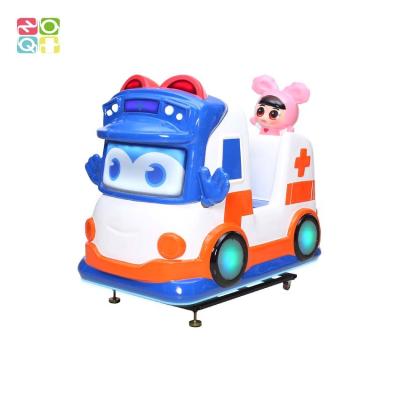 China Cartoon Electric Car Kiddie Ride For Entertainment Center Arcade Game for sale
