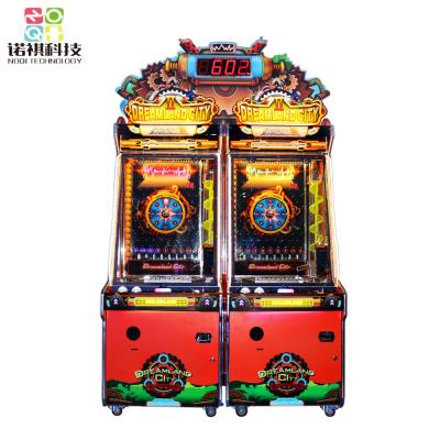 China Dreamland City Coin Pusher Arcade Machine Coin Operated With Ticket Coin for sale