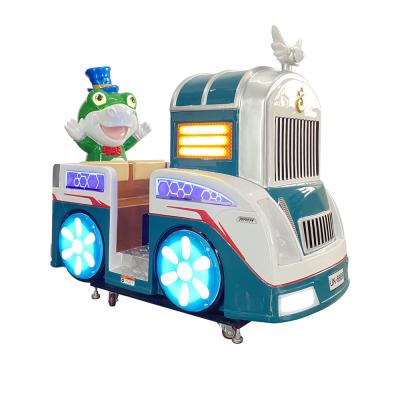 China Crocodile Kiddy Ride Machine 1 Player Fiber Glass Material With MP4 Function for sale