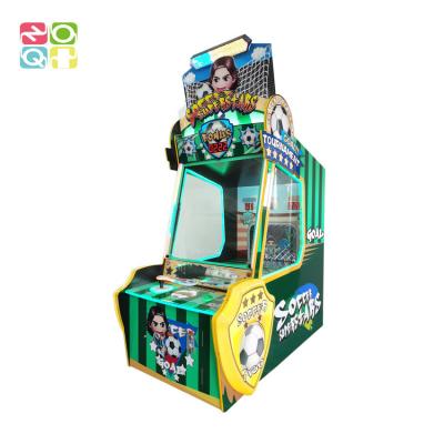 China Soccer shooting goal Coins Operated arcade Entertainment Redemption Game Machine for sale