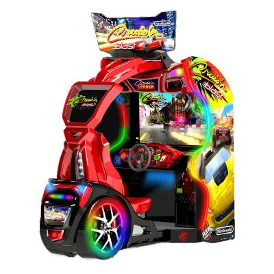 China 42 Inch Lcd Car Racing Game Machine 110V 220V Racing Simulator With Motion Seat for sale