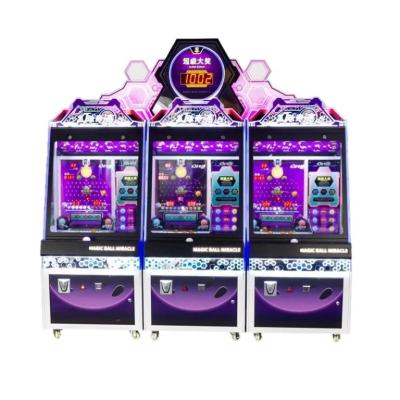 China Magic Ball Pushing Redemption Game Machine Coin Operated For Indoor Game Center for sale