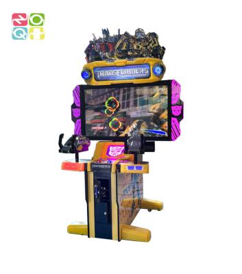 China Transformers 2P Gun Shooting Arcade Machine With 55 Inch LCD for sale