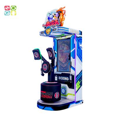 Chine Machine d'arcade de boxe d'amusement de coup de pied et de poinçon à jetons avec l'affichage à cristaux liquides de 42 pouces à vendre