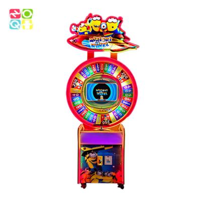 China Minion Wheel Ticket Redemption Game Machine Rolling Wheel Arcade Ticket Game equipment for sale