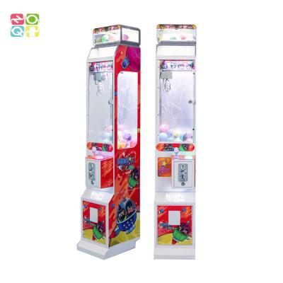 China 13 Inches Mini Claw Machine Major Prize Coin Operated Arcade Game With Top Locker zu verkaufen