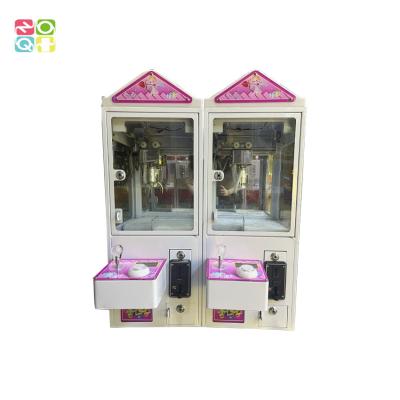 China 32cm Width Mini Claw Machine 1 Palyer Coin Operated Desktop Crane Machine for sale