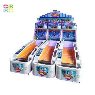 China Spelconsole 3 Spelers bonus Skeeball Bowling Game Machine For fun Zone Te koop