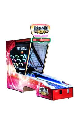 Cina 1 Player Ticket Redemption Game Machine Jet Ball Alley With Video Display in vendita