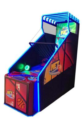 China CE Sports Arcade Machine Video Basketball Hooper To Tha Net Arcade Basketball Game With 65'' Display for sale