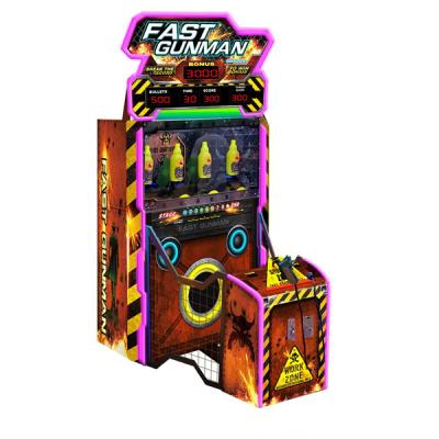 China Fast Gunman Schieß-Arcade-Spielmaschine, Fast Gun King alte Schießgalerie Spiele zu verkaufen