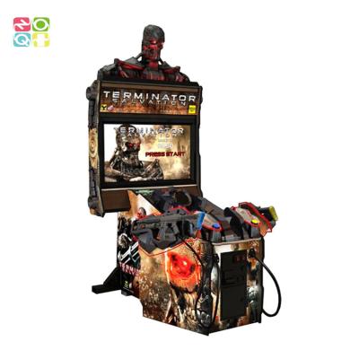 China HD Terminator Salvation Gun Shooting Game Machine With 47 Inches Screen for sale