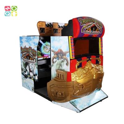 China Deadstorm Pirate Big Gun Shooting Arcade Machine 2P Video Game With Coin Acceptor for sale