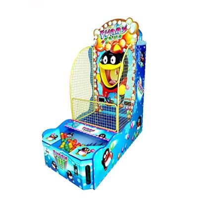 China Funny Penguin Paradise Kids Throw Ball Game Amusement Ticket Game Machine For Sale for sale