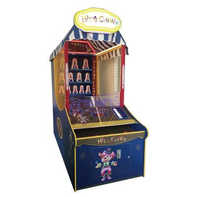China Hit de Clown Carnival spel machine, Hit de Pinguïn tickets Verlossing gooi bal spel Te koop