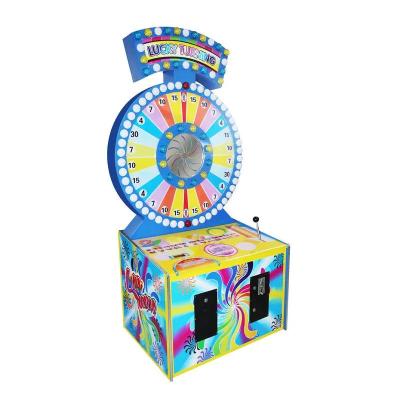 China Lucky spin Turning máquina de juego de lotería de entretenimiento en interiores juegos de recambio de entradas operados por monedas en venta