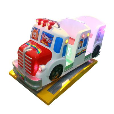 China High Quality Fiber Glass Material Ride On Coin Operated 2 Players Kiddie Ride for sale