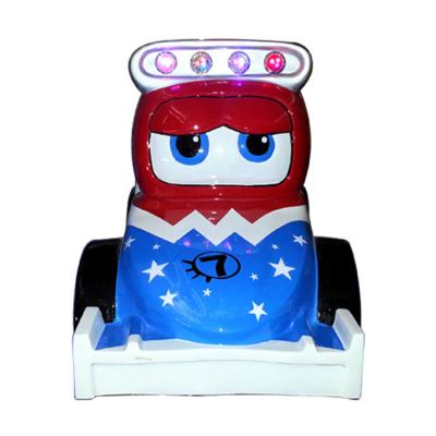 China High Workmanship Glass Fiber Kiddie Coin Operated MINI F1 Ride With MP4 Display for sale
