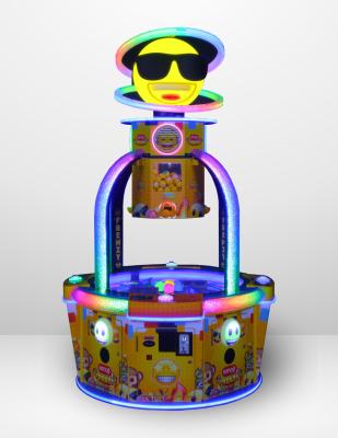 China Emoji Frenzy Ticket Redemption Arcade Video Game Machine, 4 Players Emoji Lottery Game With Ball Prize for sale