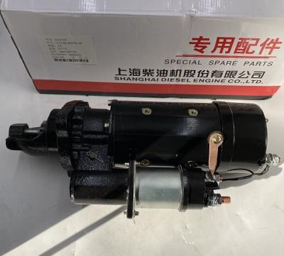 China Loader Engine Shangchai Spare Parts C11AB-4N3181 Diesel Starter Motor for sale