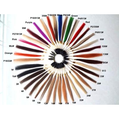 China Suborui Hair Extension Colour Ring , 180g Hair Color Swatch Ring lullabellz colour ring for sale