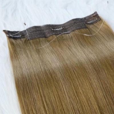 China Uma aplicação Flip In Hair Extensions de 5 minutos, 120 gramas lançou a extensão do rabo de cavalo à venda