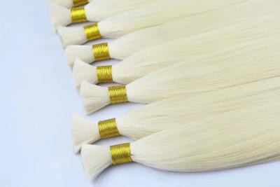 China 120 Grams Human Hair Bulk , 40 Inches Remy Braiding Hair Bulk for sale
