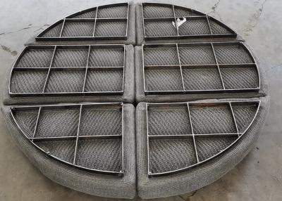 China SS316 Donut Stainless Steel Mesh Pad Mist Eliminator ASTM A-478 for sale