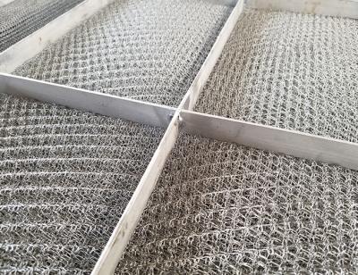 China Stainless Steel 316l Wire Mesh Demister For Gas Liquid Mesh Filter en venta