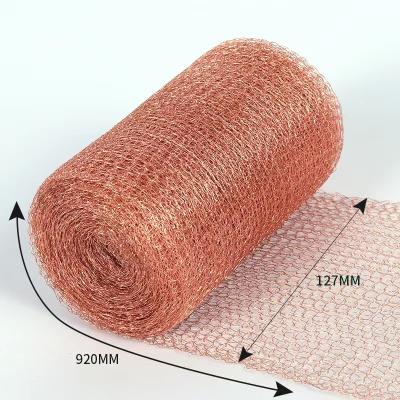 China Rat Rodent Control Copper Mesh Roll 32 Feet With Packing Tool for sale