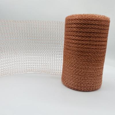 China 127x10cm Copper Gauze Industrial Cleaning Mesh Soft Never Rust for sale
