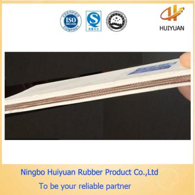 China White Rubber Conveyor Belt for conveying sugar (food grade EP100-EP500) for sale