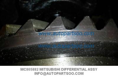 China Used MC805654 Crown Wheel MITSUBISHI FUSO 40:7 37:7 Rear Carrier Differential Assembly for sale