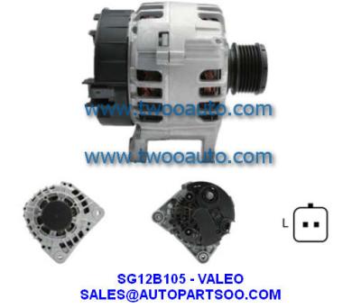 China 6001548553 440265 SG12B089 SG12B105 - VALEO Alternator 12V 125A Alternadores for sale