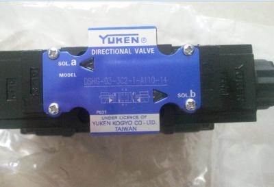 중국 솔레노이드 통제되는 DSHG-03 DSHG-04를 가진 조종사에 의하여 Yuken 운영하는 유압 벨브 판매용