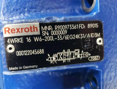中国 Rexroth R900973361 4 WRKE 16 W 6つ- 200のL - 33/6例えば。24K31/A1D3M 4 WRKE 16 W 6つ- 200のL - 3つのX/6例えば。24K31/A1D3M 販売のため