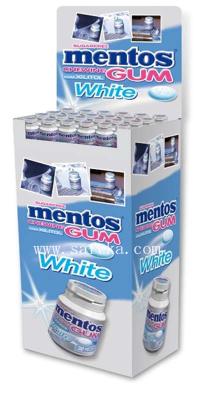China Retail Customized Designed dump bin for Mentos Gum for sale