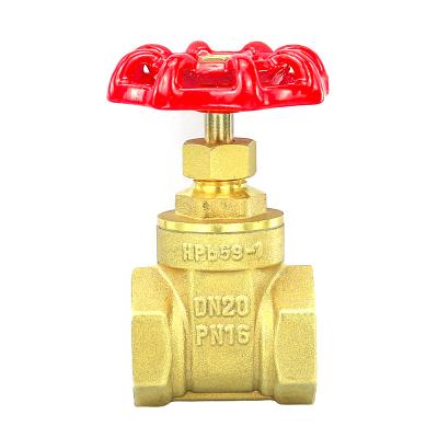 China Tap Water Pipe  Stop Valve PN10 N16 PN20 Copper Stop Valve for sale