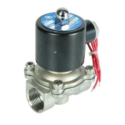 China 2 Inch 16 Bar Electromagnetic Solenoid Valve Stainless Steel for sale