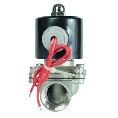 China DC12V DC24V AC220V Solenoid Control Valve Stainless Steel For Water for sale