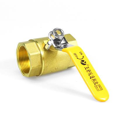 China Oil Water Metal Ball Valve Female Threaded Forged Brass Ball Valve Manufacturers for sale
